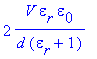 Dielectrics 2: Oil/vacuum capacitor
